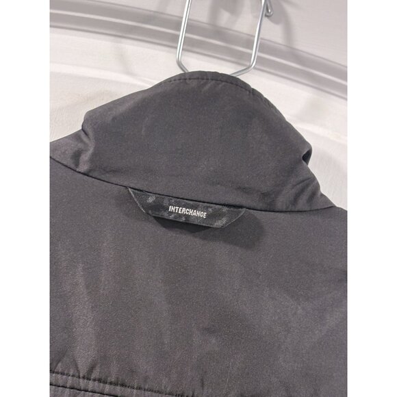 Columbia Interchange Men’s Medium Puffy Jacket Black Fast Shipping! MED - Picture 3 of 5